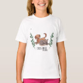 Cats Rule Dogs Drool Funny Pet Lover T-Shirt  (Voorkant)