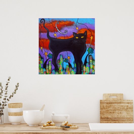 Cats Rule Poster (Keuken)