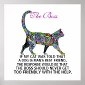 Cats Rule - The Boss - Poster - srf (Voorkant)