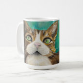 Cats rule the world mug  koffiemok (Voorkant links)