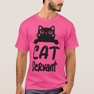 Cats Service Funny Motif Cat Eigenaars T-shirt