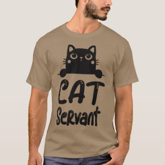 Cats Service Funny Motif Cat Eigenaars T-shirt