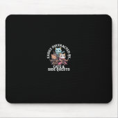 Cats Side Quest Distracted Tabletop Funny Men Wome Muismat (Voorkant)