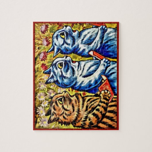 CATS SINGING Jigzaag Puzzle, Louis Wain's Cats Legpuzzel (Verticaal)
