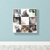 CATS - SJABLOON CANVAS AFDRUK (Insitu (Houten vloer))
