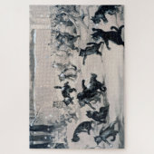 Cats Snowball Fight, Louis Wain Legpuzzel (Verticaal)