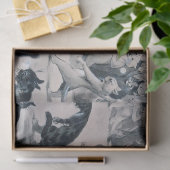 Cats Snowball Fight, Louis Wain Tissuepapier (Geschenk)