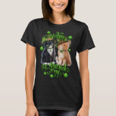 Cats St Pat's Paddy Patrick Day's Happy St Cat Tri T-shirt (Voorkant)