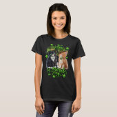 Cats St Pat's Paddy Patrick Day's Happy St Cat Tri T-shirt (Voorkant volledig)