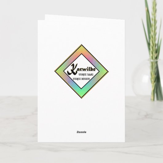 Cats Tea Party by Louis Wain Kaart (Achterkant)