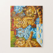 Cats Tea Party by Louis Wain Legpuzzel (Verticaal)