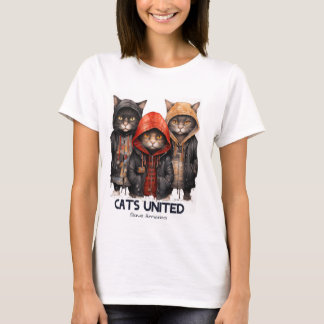 Cats United: Red Amerika T-shirt