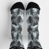 Cats Urban Camouflage Pattern Socks Sokken (Top)