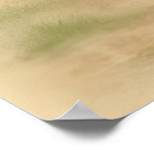 Cats Valentijnsdag Vakantie  Waterverf Poster (Hoek)