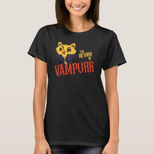 Cats vampire  Vampurr T-shirt (Voorkant)