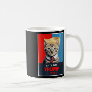 Cats voor de verkiezing van Trump 2024 Koffiemok