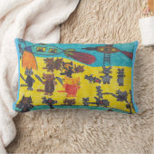 Cats' War Against Mice Pillow Kussen (Deken)