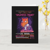 Cats Warrior Kaart (Gele Bloem)