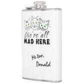Cats - We zijn allemaal Mad Hier Heupfles (Links)