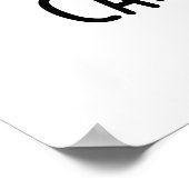 Cat's Whiskers Funny Baking Pun Poster (Hoek)