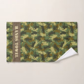 Cats Woodland Camouflage Bad Handdoek (Handdoek)