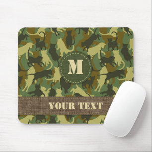 Cats Woodland Camouflage Muismat