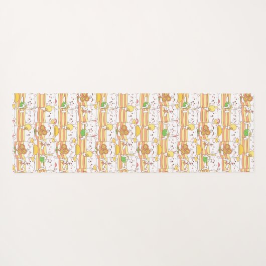 Cats Yoga Mat (Achterkant (horizontaal))