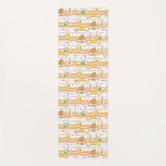Cats Yoga Mat (Voorkant)