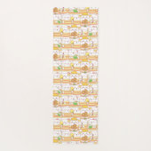 Cats Yoga Mat (Achterkant)