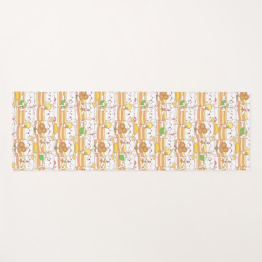 Cats Yoga Mat (Voorkant (horizontaal))