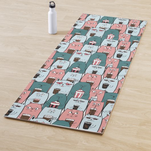 Cats Yoga Mat (In situ)