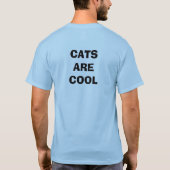 CATS ZIJN COOL T-SHIRT (Achterkant)