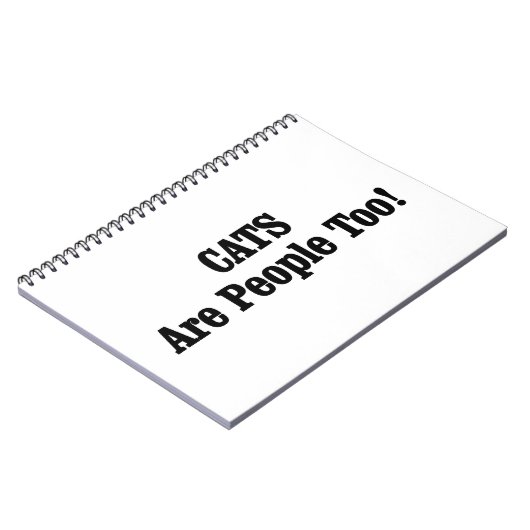 CATS zijn ook mensen! Notitieboek (Linkerzijde)