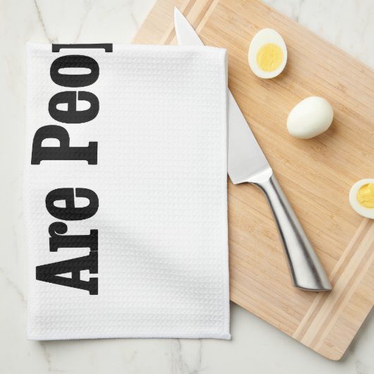 CATS zijn ook mensen! Theedoek (Quarter Fold)