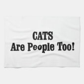CATS zijn ook mensen! Theedoek (Horizontaal)