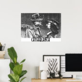 CATSABLANCA POSTER (Thuiskantoor)