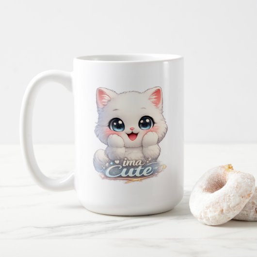 Catsera 1.0 koffiemok (Met donut)