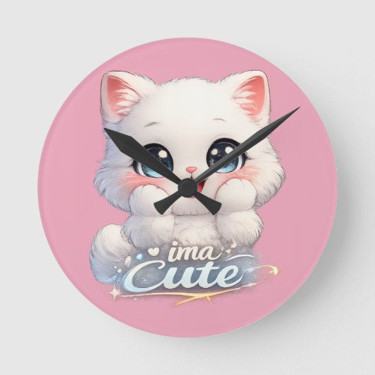 Catsera 1.0 ronde klok (Voorkant)
