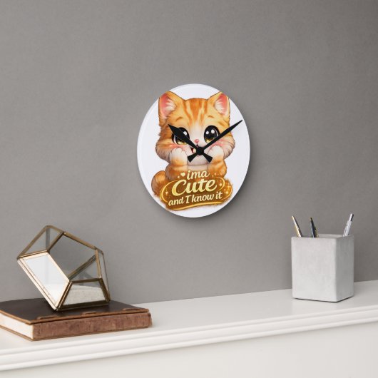 Catsera 2.0 ronde klok (Kantoor)