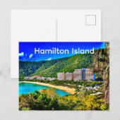 Catseye Beach, Hamilton Island, Queensland Briefkaart (Voorkant / Achterkant)