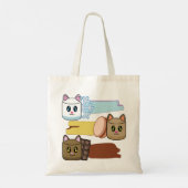 catshmallow tote bag (Achterkant)