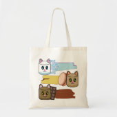 catshmallow tote bag (Voorkant)