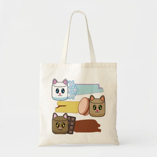catshmallow tote bag (Voorkant)