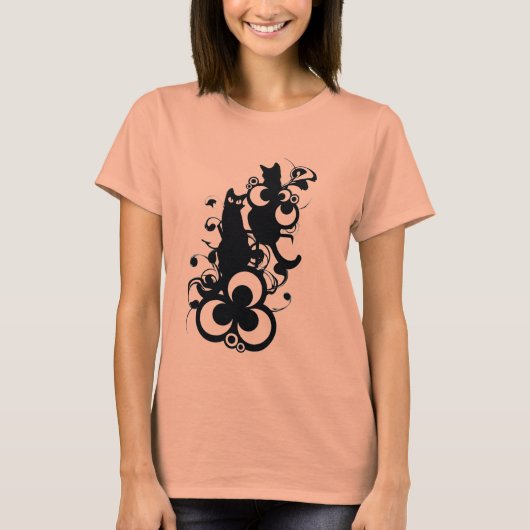 CatSilhoutte T-shirt (Voorkant)