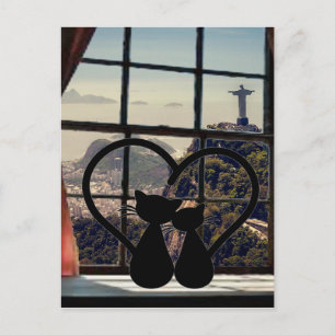 catsin - liefde in rio de janeiro briefkaart