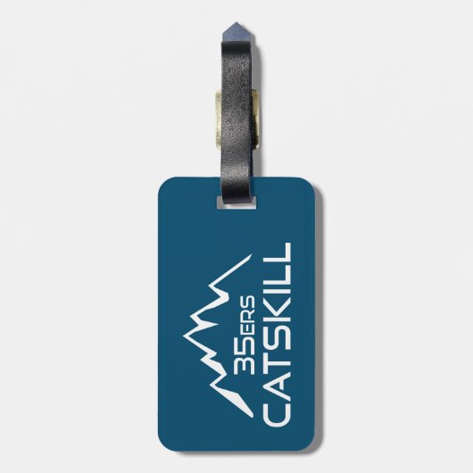 Catskill 35er Berg Bagagelabel (Achterkant verticaal)
