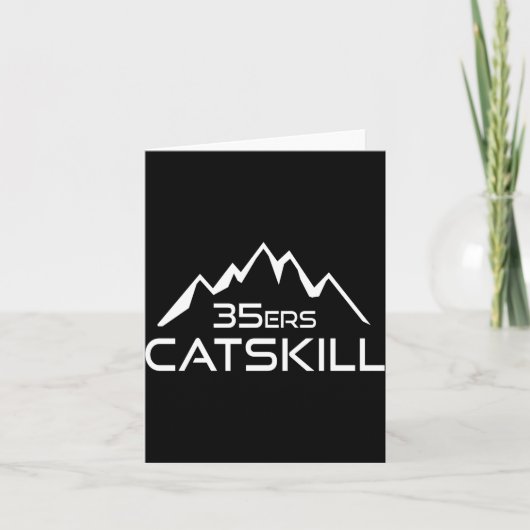 Catskill 35er Berg Kaart (Voorkant)