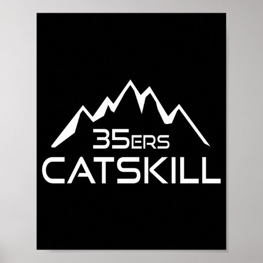 Catskill 35er Berg Poster (Voorkant)