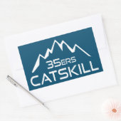 Catskill 35er Berg Rechthoekige Sticker (Envelop)