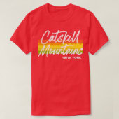 Catskill Mountains New York T-shirt (Design voorkant)